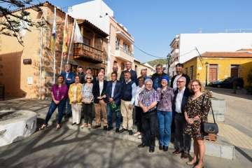 Visita institucional del Cabildo a Valsequillo (Foto TA)